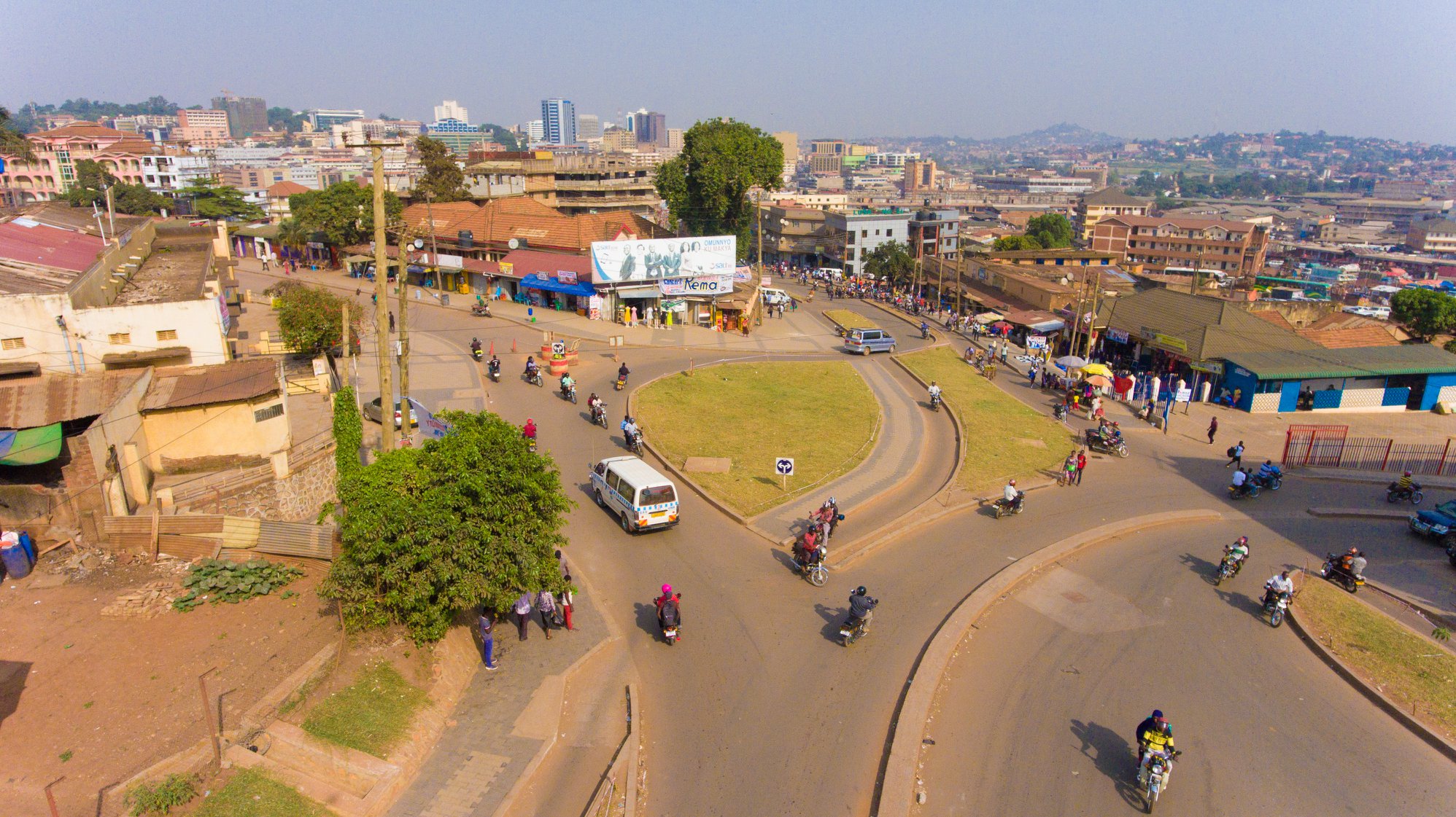 Non-Motorised Transport works on Namirembe Road