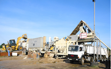 Asphalt Batching Plant 100T/hr - Road Construction
